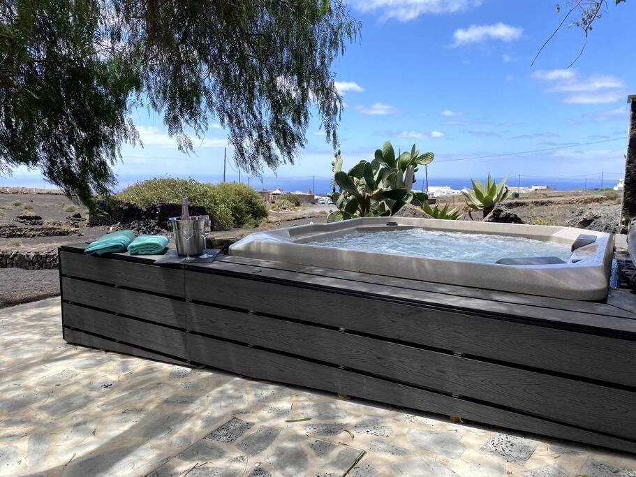 Cosy Finca, Sea Views, Jacuzzi La Asomada  Exterior photo